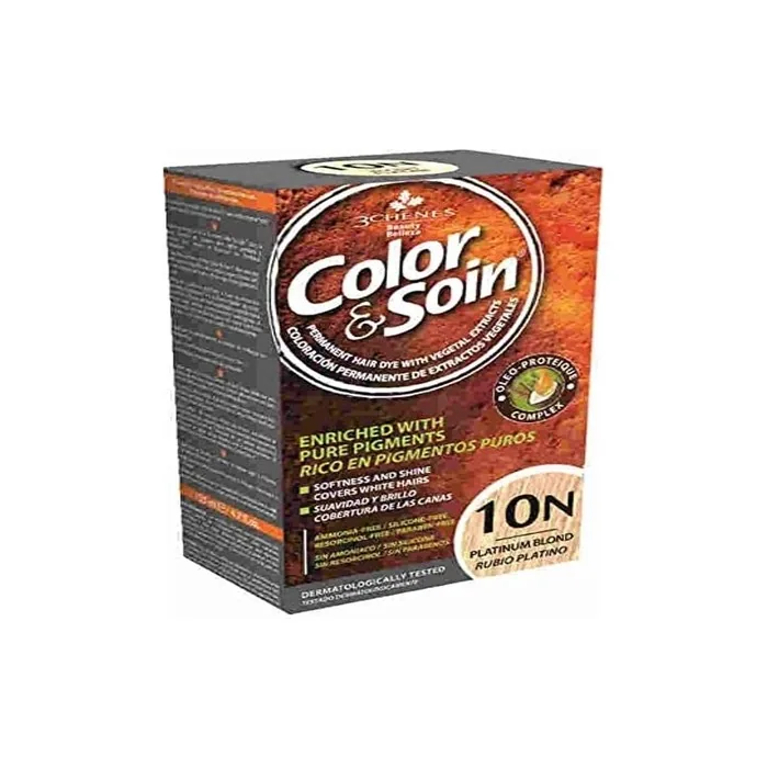 Les 3 Chenes Color & Soin Permanent Color Care Platinum Blond 10N