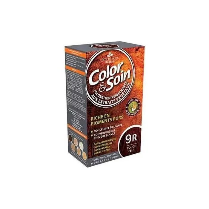Les 3 Chenes Color & Soin Permanent Color Care Fire Red 9R