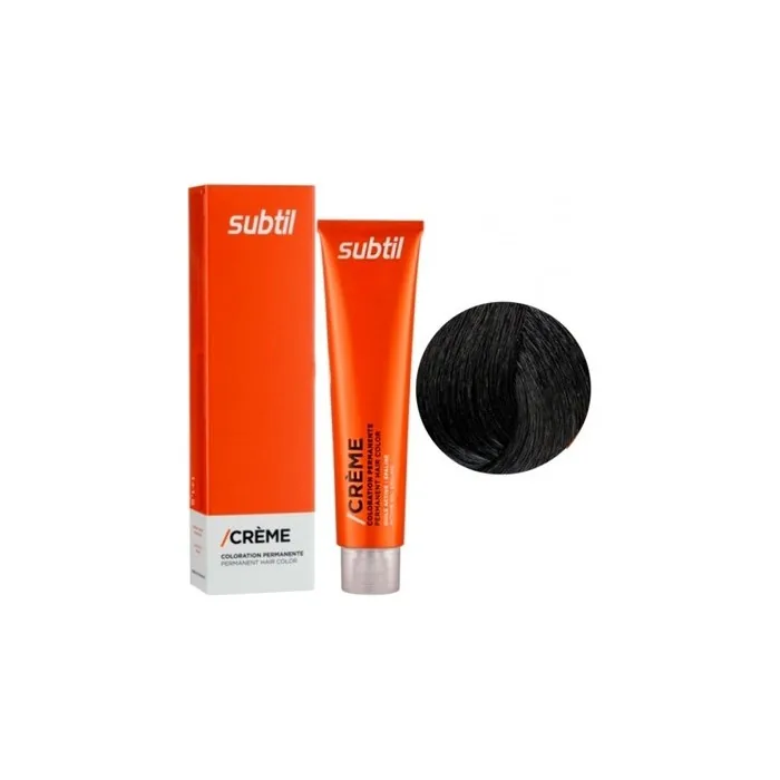 Subtil Creme Hair Dye 60 Ml Shade 411 Intense Ash Brown