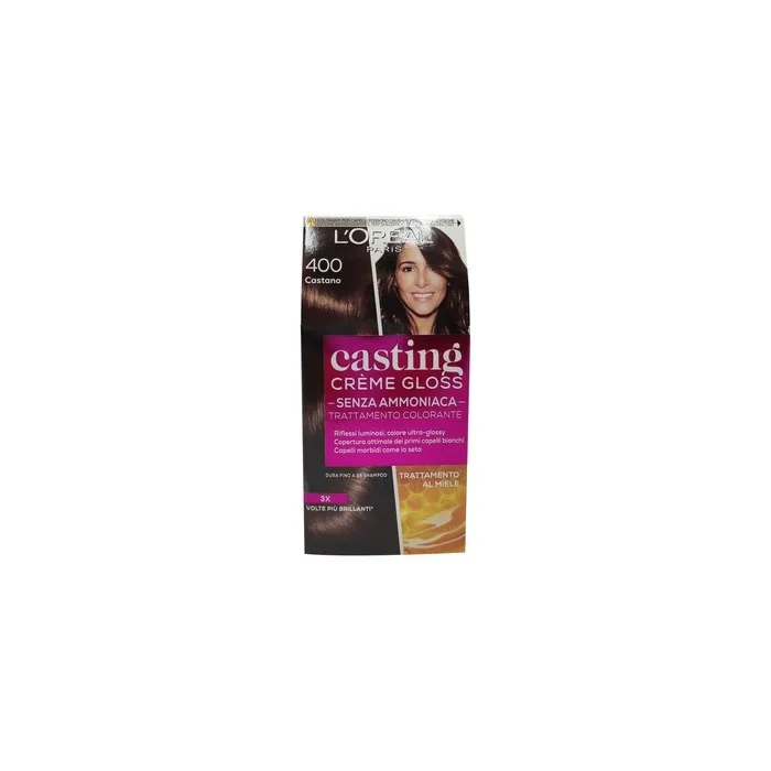 L'OREAL Casting 400 Brown Cream No Ammonia - Estrosa Brown Hair Dye