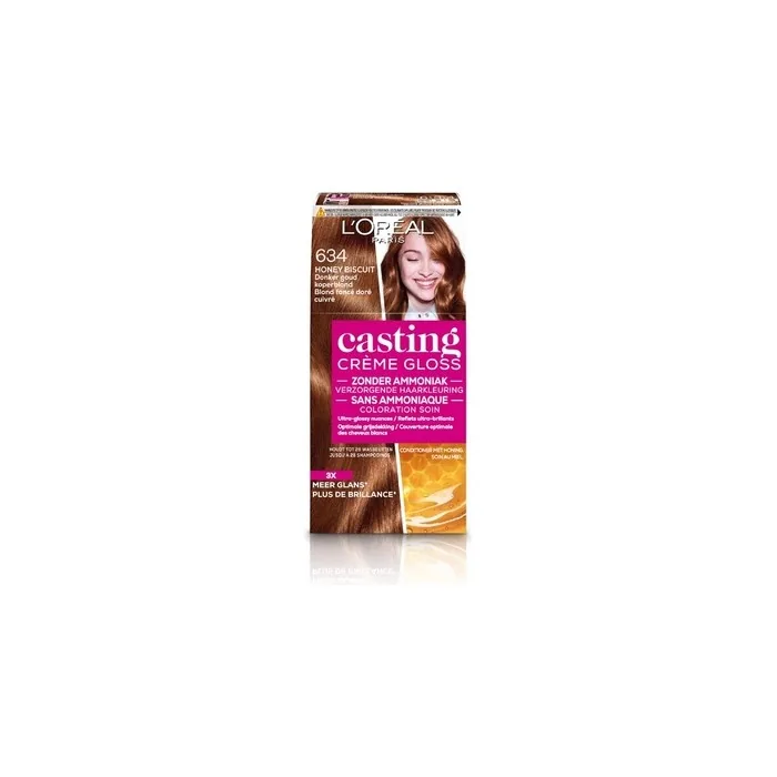Loreal Paris Casting Creme Gloss 634 - Semi-Permanent Hair Color