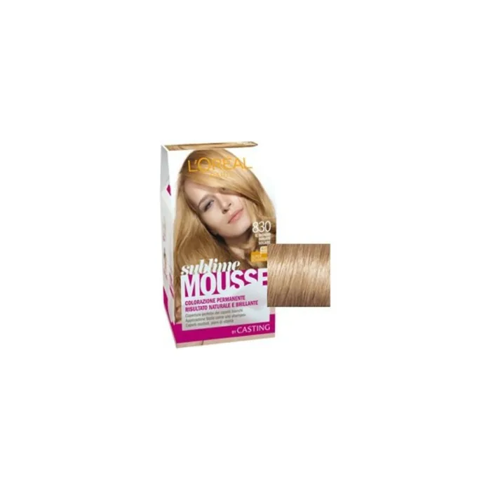 Loral Sublime Mousse Color Golden Blonde Solar No 830