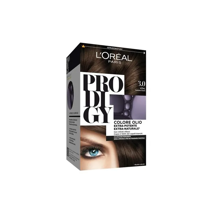 Prodigy Permanent Color Without Ammonia 3.0 Kohl Dark Brown