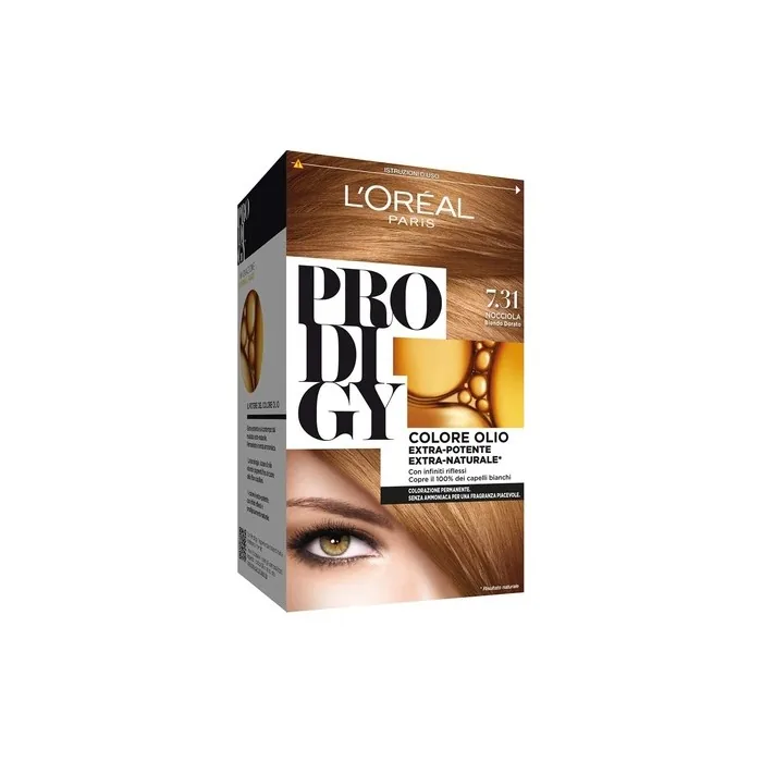 L'OREAL Le Prodige 07H31 Noisette Blond Doré Estrosa Hair Color 7.31 Hazelnut Golden Blonde