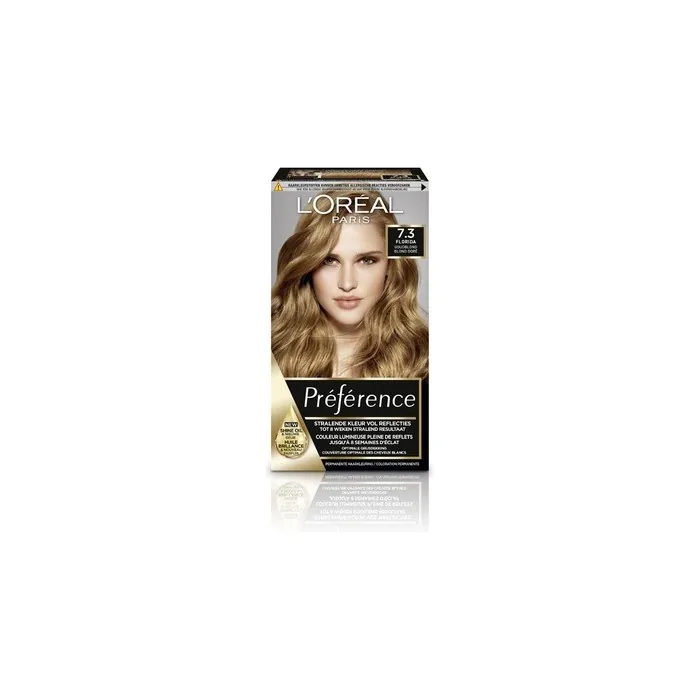 Loreal Paris Preference 7.3 Golden Blonde Hair Color