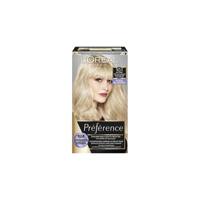 Loreal Paris Preference 10.1 Extra Light Ash Blonde Hair Color