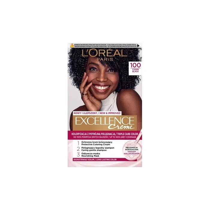 L'Oreal Excellence Creme Hair Color 1 Red