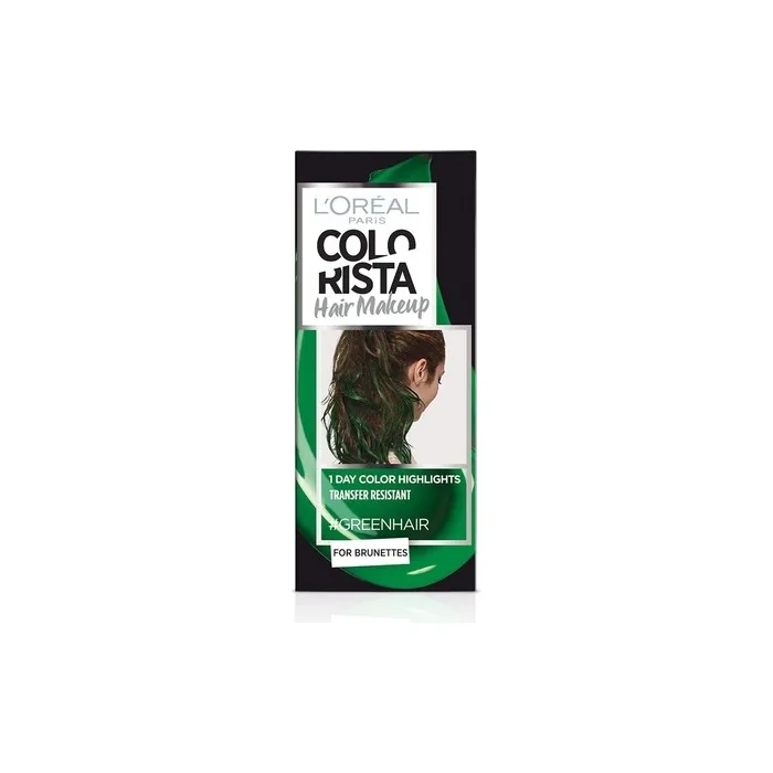 L'oreal Colorista Temporary Hair Dye #Greenhair 30ml