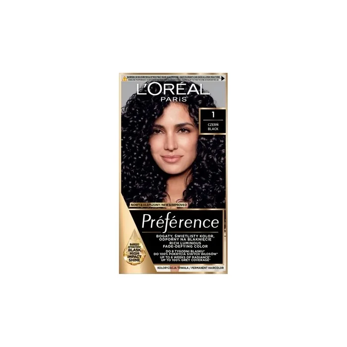 L'Oreal Preference Hair Color 1 Napoli Red