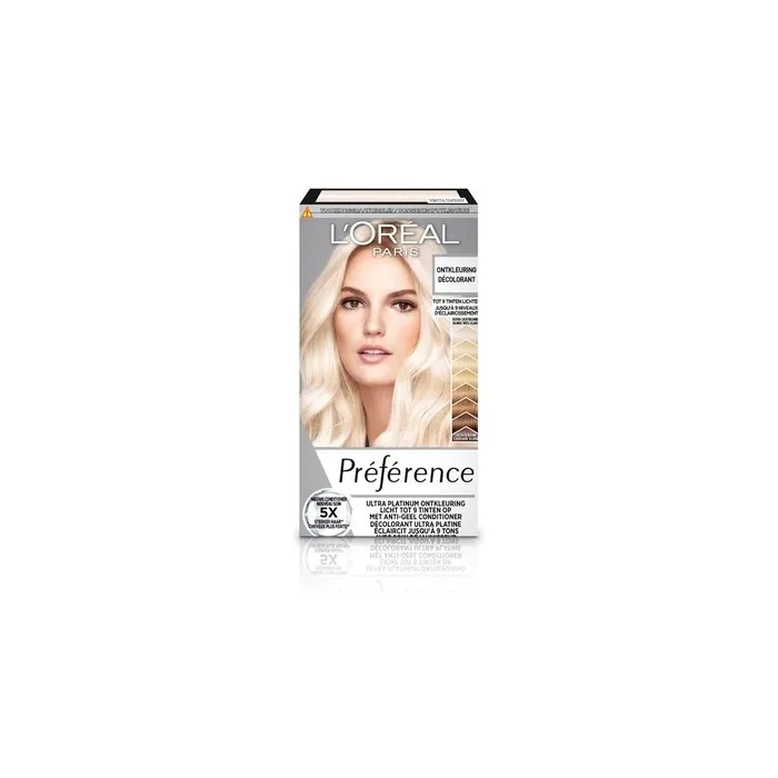 L'Oreal Paris Preference Ultra Platinum Platinum Blond Hair Bleach