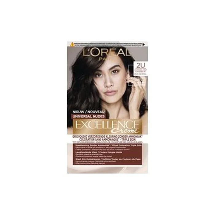 L'Oreal Paris Excellence Universal Nudes 3u Universal Dark Brown Permanent Hair Dye