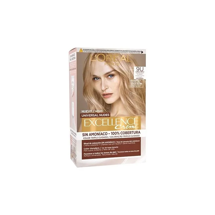 L'Oral Paris Excellence Creme Nude Very Light Blonde 9u