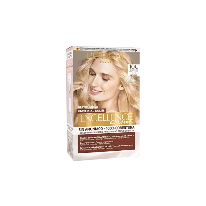 L'Oral Paris Excellence Creme Nude Light Blonde 10u