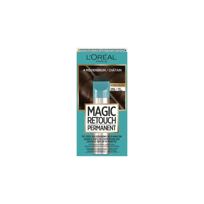 L'Oreal Paris Magic Retouch No 4 Medium Brown Hair Color