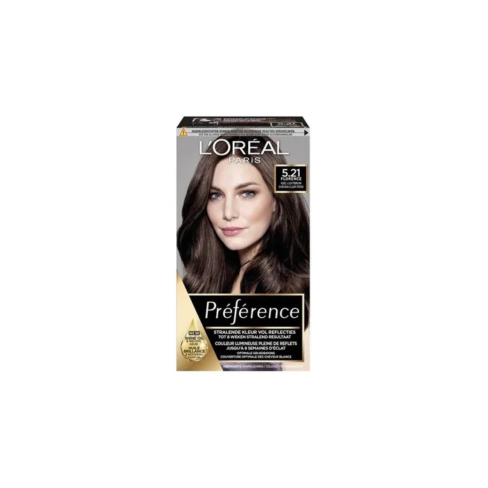 L'Oreal Paris Preference 5.21 Cool Light Brown Hair Color