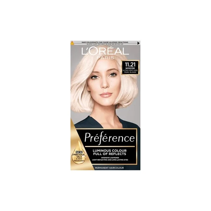 L'Oreal Paris Preference 1121 Ultra Light Pearl Blonde Hair Color