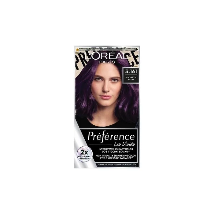 L'Oreal Preference Hair Color 3161 Magnetic Plum