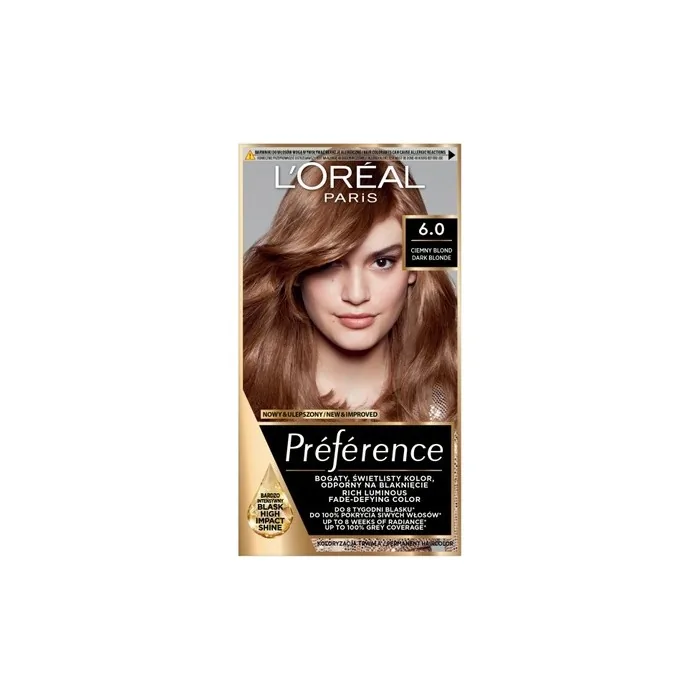 L'Oreal Preference Hair Color 6 Dark Blonde