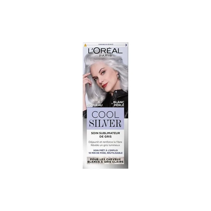 L'Oreal Paris Grey-Improving Care De-Yellows and Strengthens Hair Fiber