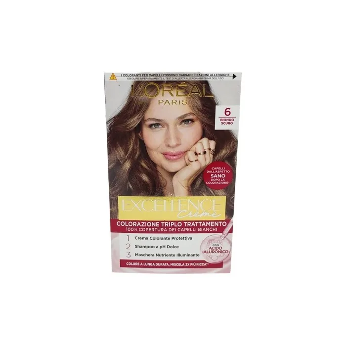 L'Oreal Excellence 6 Dark Blonde C6x20