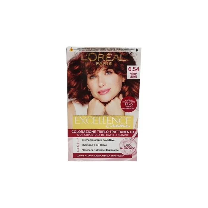L'Oral Excellence N 654 New Dark Mahogany Blonde Hair Color