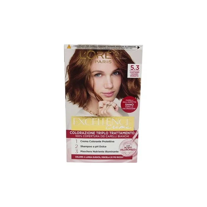 L'Oral Excellence N 53 New Light Golden Chestnut