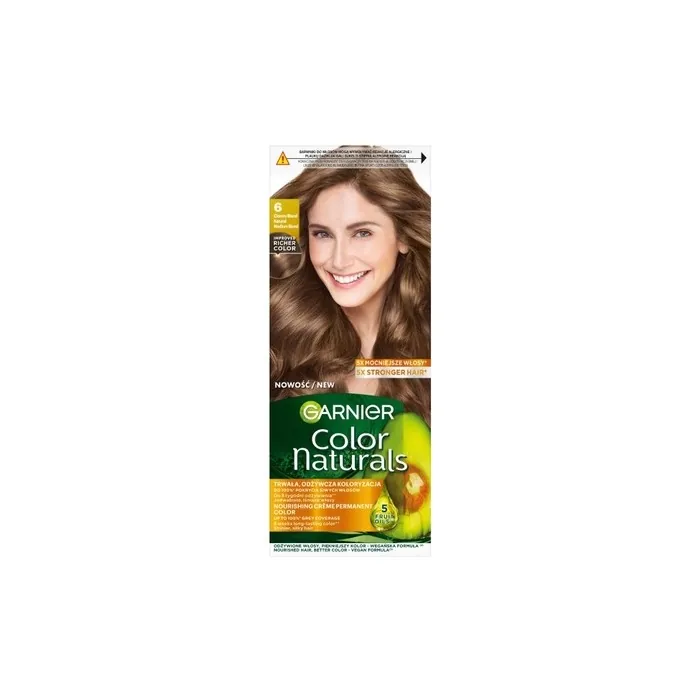 Garnier Color Naturals Hair Color 6 Dark Blonde - 130g