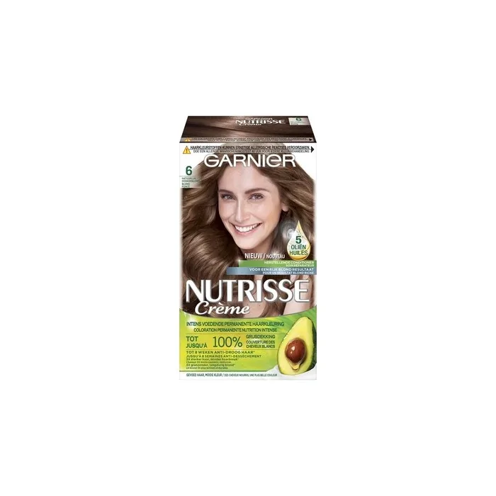 Garnier Nutrisse Creme 6.0/60 Cinnamon Hair Color