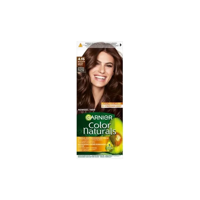 Garnier Color Naturals Hair Dye 4.15 Frosty Chestnut - Semipermanent
