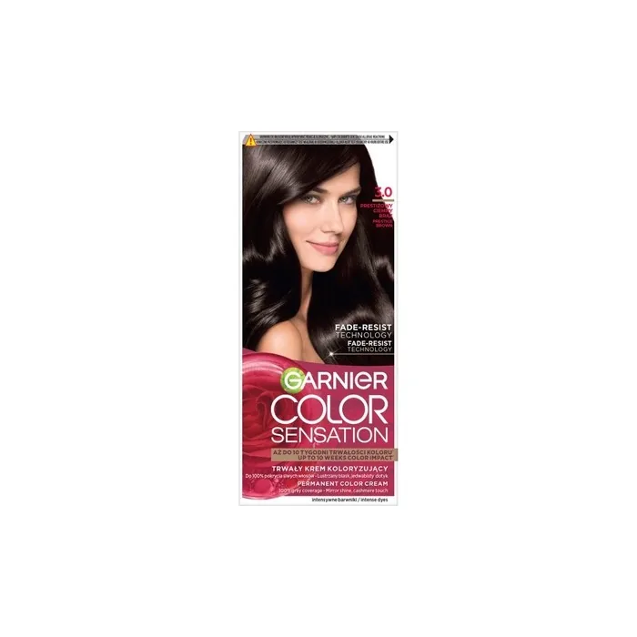 Garnier Color Sensation Hair Color 3.0 Prestigious Dark Brown