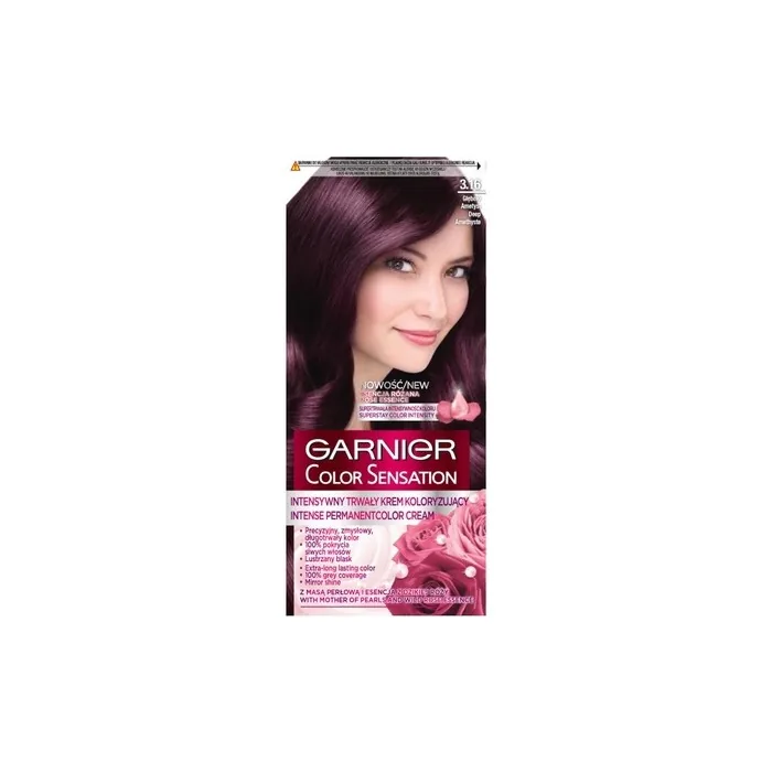 Garnier Color Sensation Hair Dye 3.16 Deep Amethyst