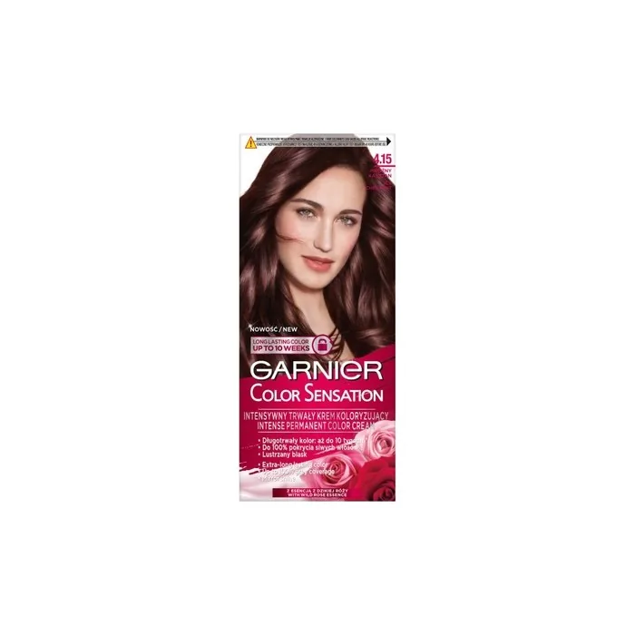 Garnier Color Sensation Hair Color 4.15 Frosty Chestnut