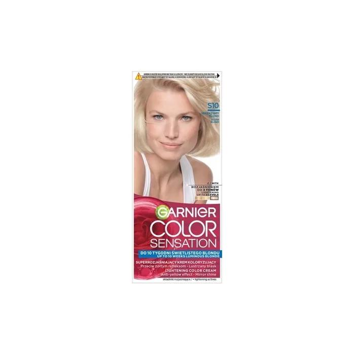 Garnier Color Sensation Hair Dye S10 Silvery Blonde