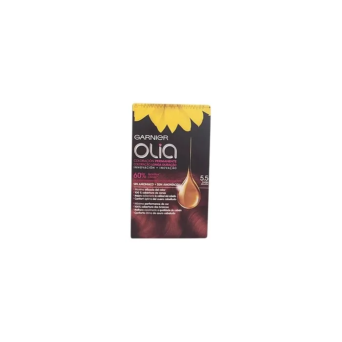 Garnier Olia Permanent Coloring 55 Mahogany Hair Color