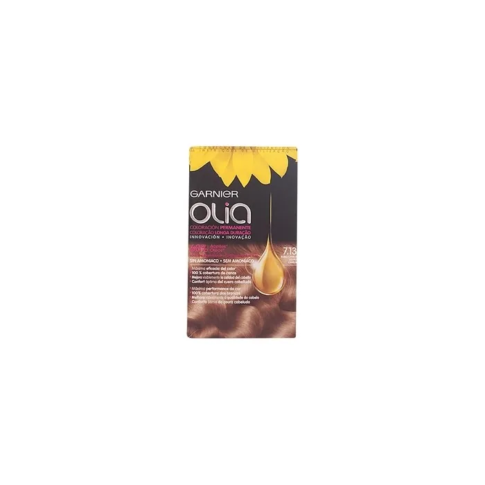 Garnier Olia Permanent Coloring 713 Blonde Cinnamon Hair Color