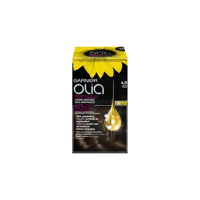 Garnier Olia 40 Dark Brown Hair Color
