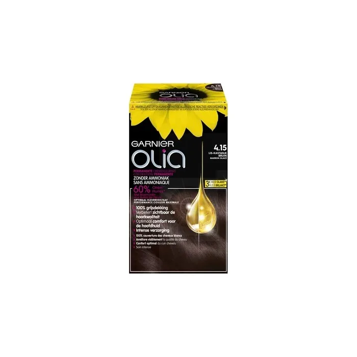 Garnier Olia 4.15 Iced Chocolate Hair Color