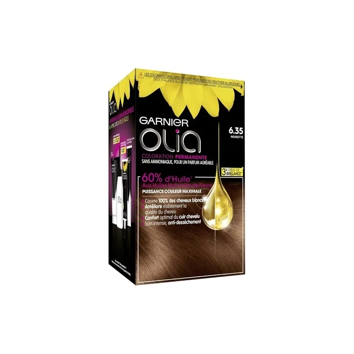 Garnier Permanent Hair Color Ammonia Free with Natural Flower Oils