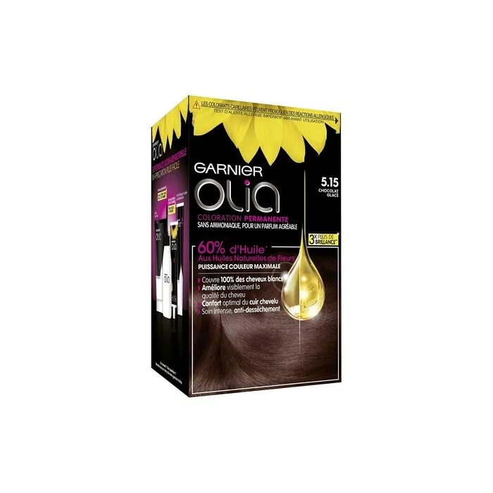 Garnier Olia Ammonia-Free Oil-Based Chestnut Hair Dye Chocolat Glacé