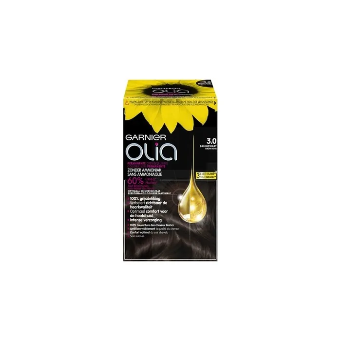 Garnier Olia 3.0 Dark Brown Hair Color