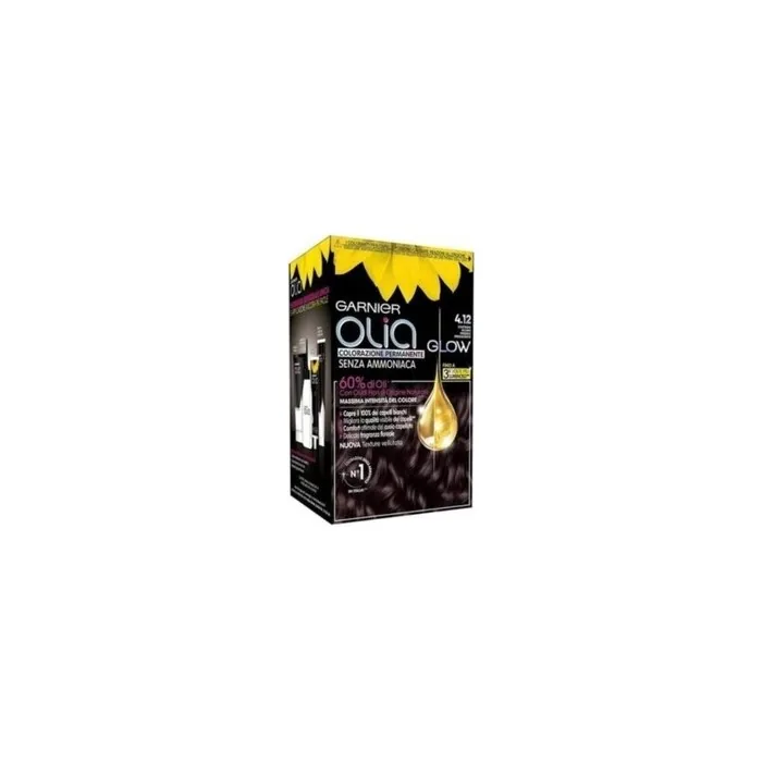 Garnier Olia Permanent Color Without Ammonia N.4.12 Dark Brown