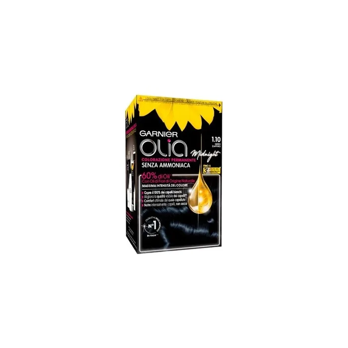 Garnier Olia Hair Dye #1.10 Sapphire Black
