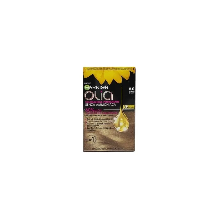 Garnier Olia - Ammonia Free Hair Dye N. 8.0 Light Blonde