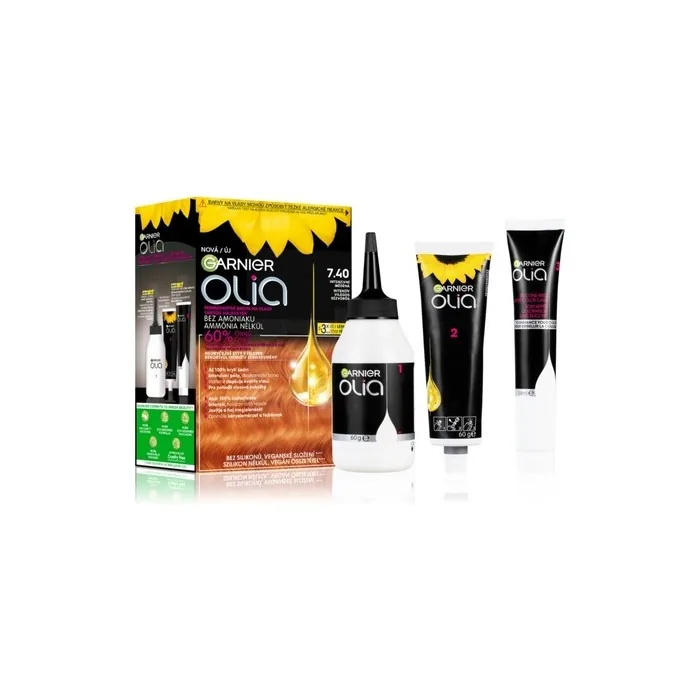 Garnier Olia Hair Color 740 Intense Copper 60g