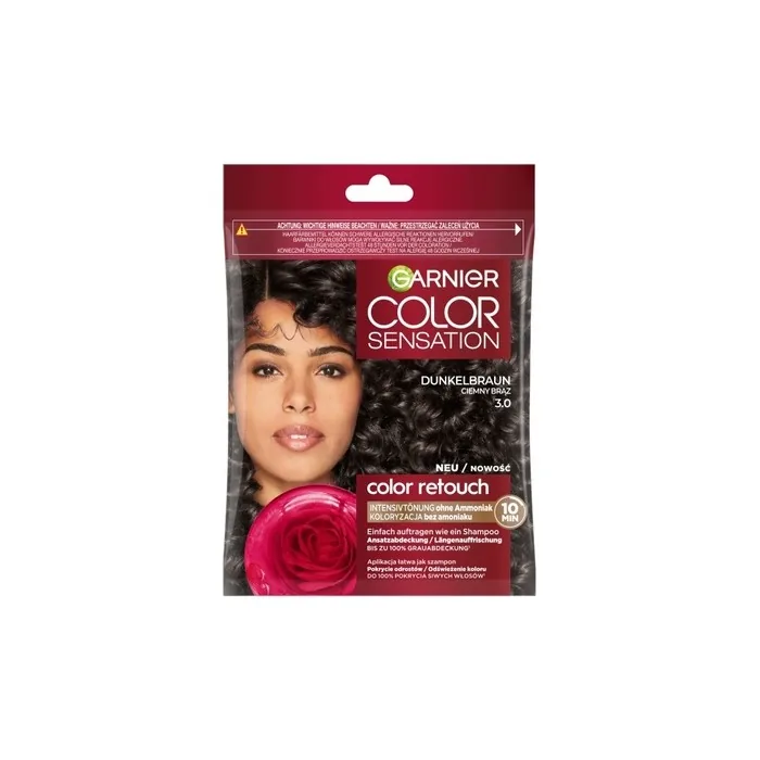 Garnier Color Retouch Coloring Shampoo 3.0 Dark Brown