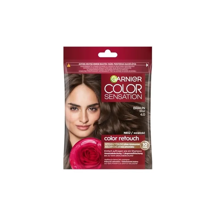 Garnier Color Retouch Coloring Shampoo 4.0 Brown