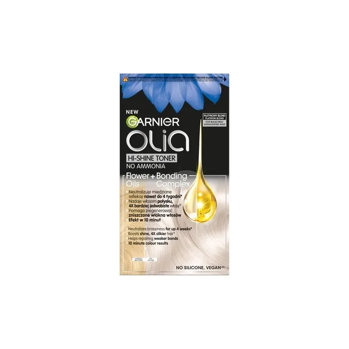 Garnier Olia Hi Shine Toner Hair Toner 10.01 Platinum Blonde