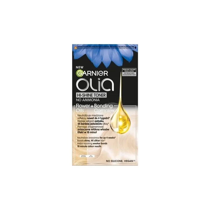 Garnier Olia Hi Shine Toner Hair Toner 10.2 Pearl Blonde