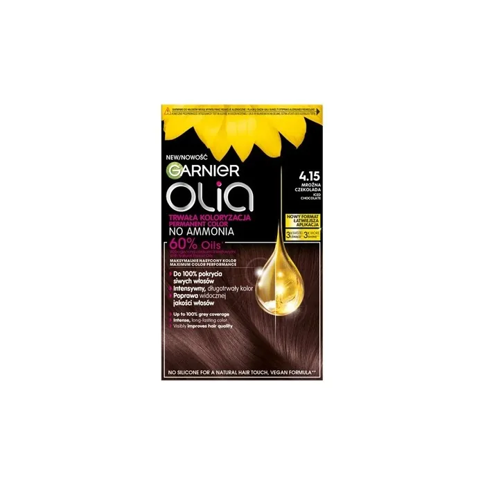 Garnier Olia Hair Color 415 Iced Chocolate