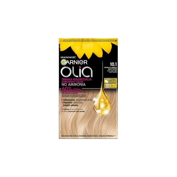 Garnier Olia Hair Color 101 Ashy Very A Vibrant Hair Color With A Beautiful Ashy Finish